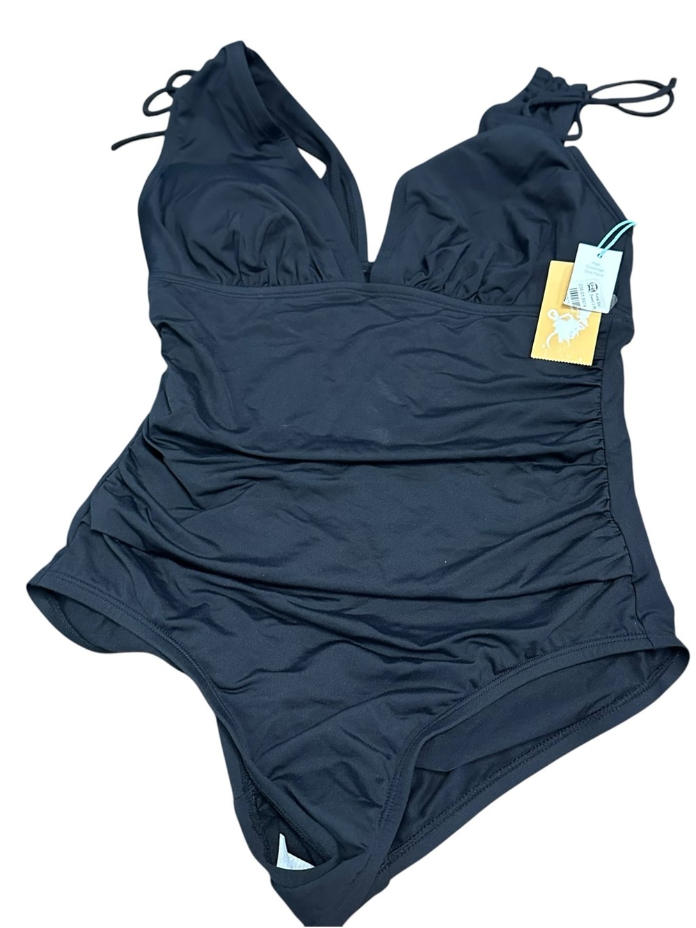 Black Knit Garment with Care‎ Tag